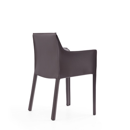 Manhattan Comfort Vogue Arm Chair in Grey DC033-GY